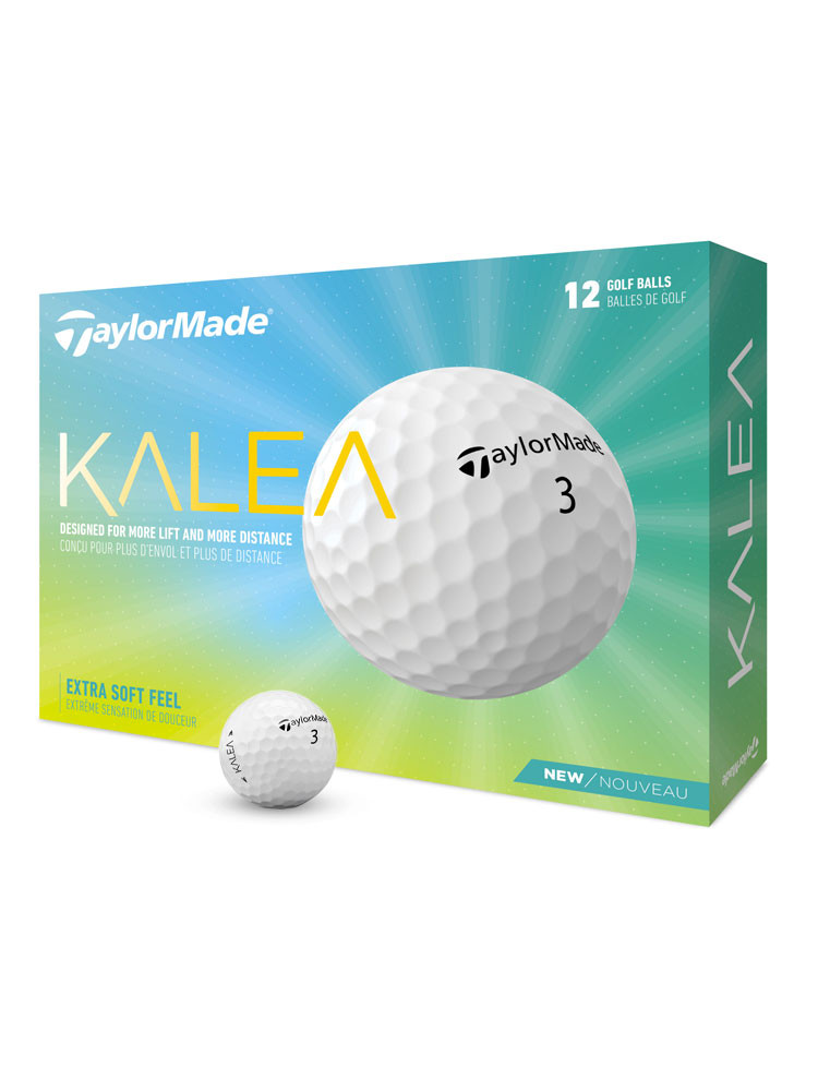 TaylorMade Kalea Golf Balls 1 Dozen 2022 White Womens GolfBox